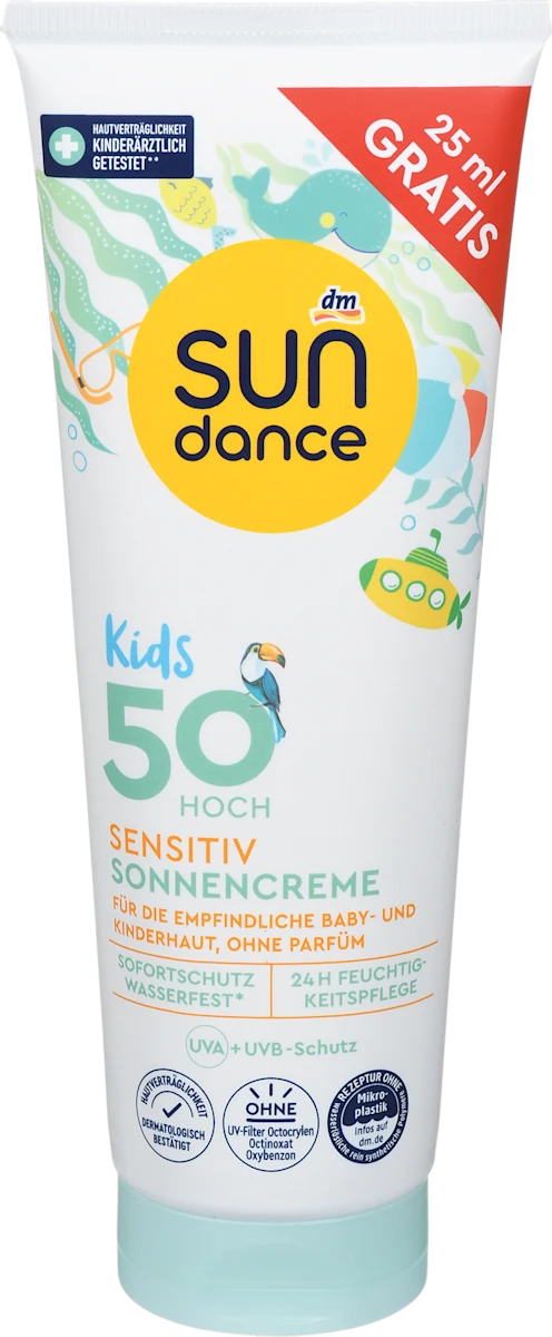 Kids sensitiv dečija krema zaštitu od sunca, SPF..., 125 ml