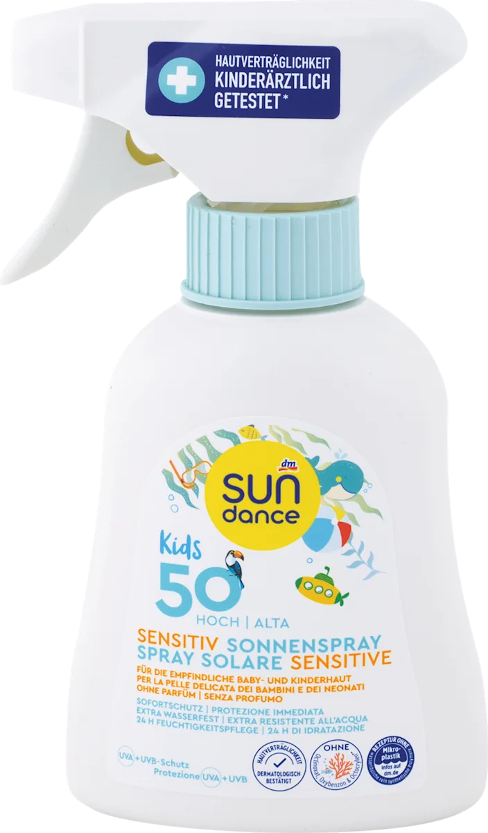 KIDS SENSITIVE sprej za zaštitu od sunca, SPF 50+, 200 ml