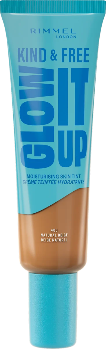 KIND&amp;FREE GLOW IT UP tečni puder- 400 Natural Beige, 1 kom