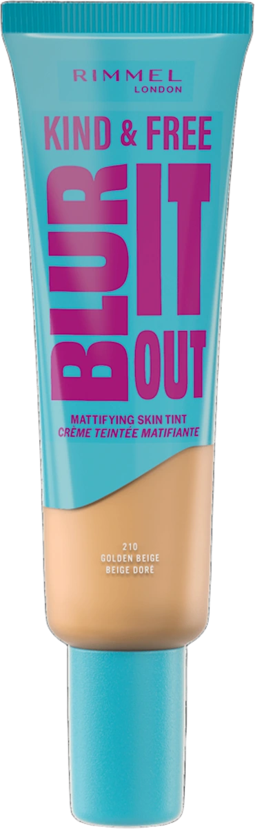 KIND&amp;FREE GLOW tečni puder - 210 Golden Beige, 1 kom