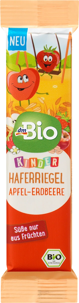 KINDER ovsena štanglica sa jabukom i jagodom, od..., 30 g