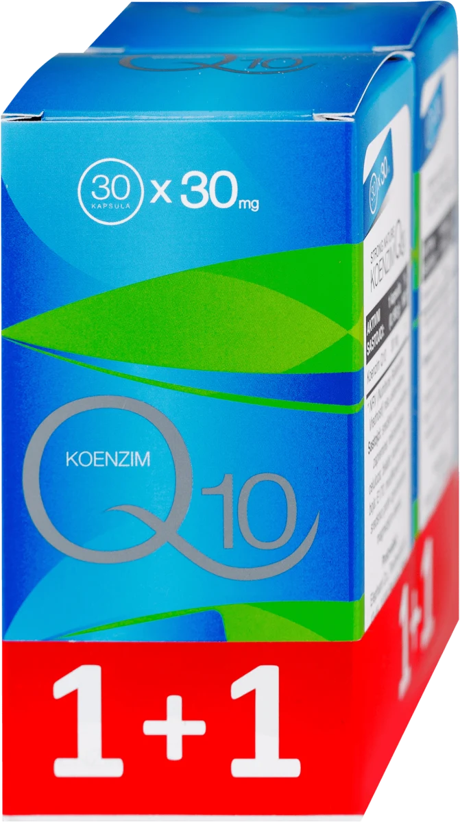 KOENZIM Q10 1+1 - dodatak ishrani, 60 kom