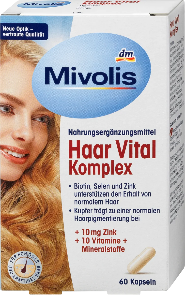 Kompleks vitamina za kosu - kapsule, 26 g