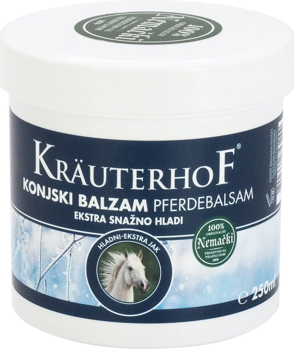 KONJSKI BALZAM - EKSTRA SNAŽNO HLADAN, 250 ml