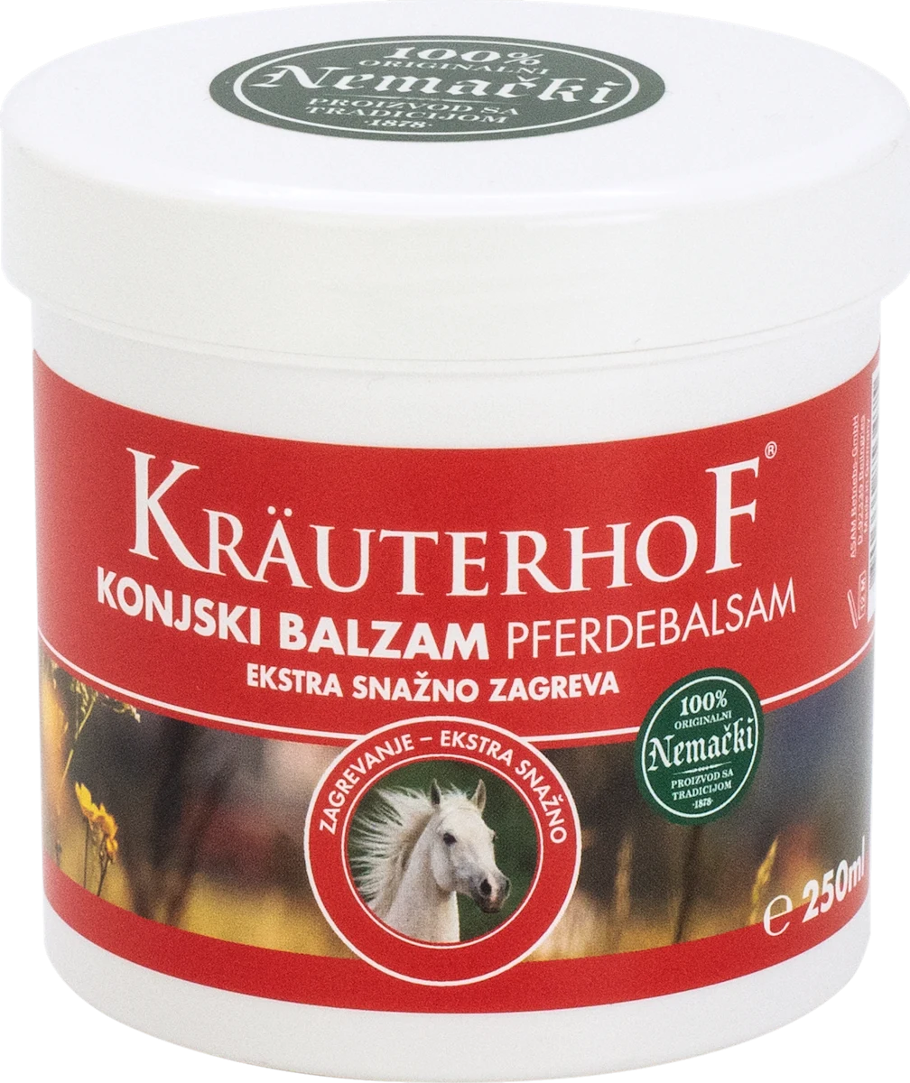 KONJSKI BALZAM - ekstra snažno zagreva, 250 ml