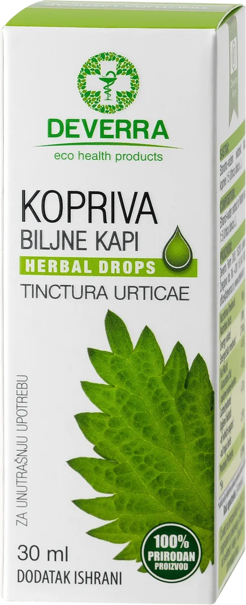 KOPRIVA BILJNE KAPI, 30 ml