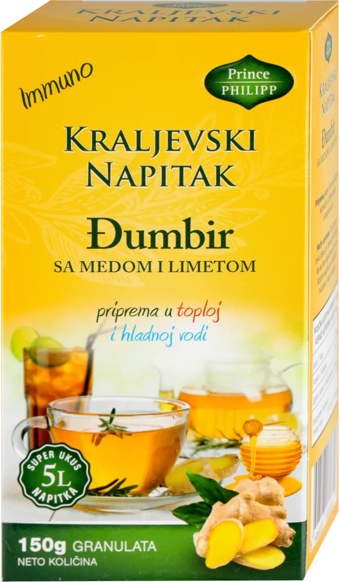 Kraljevski napitak Đumbir- MED I LIMETA, 150 g