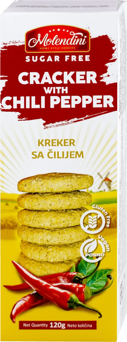 Krekeri sa čilijem, 120 g