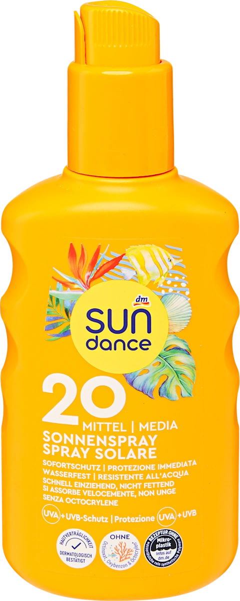 Krema u spreju, za zaštitu od sunca, SPF 20, 200 ml