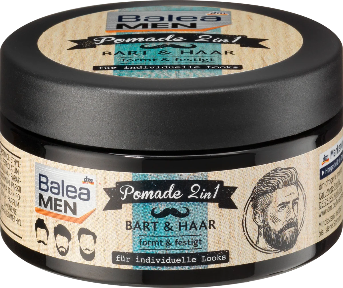 Krema za bradu i kosu 2u1, 100 ml