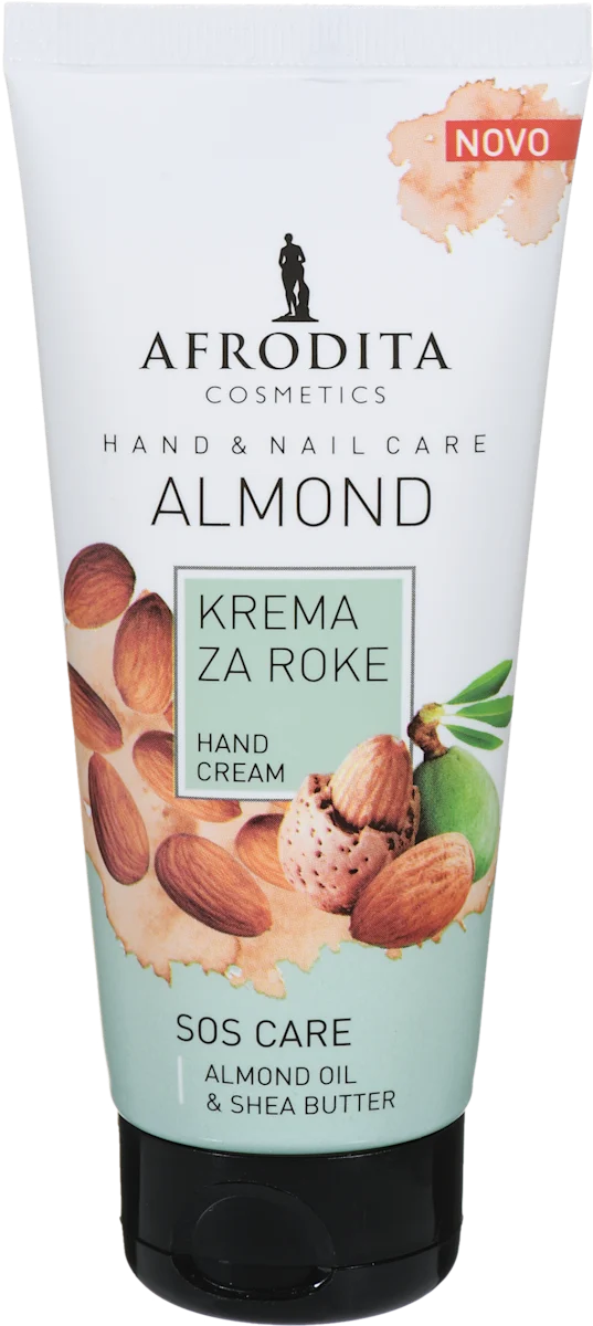 Krema za ruke, badem, SOS CARE, 100 ml
