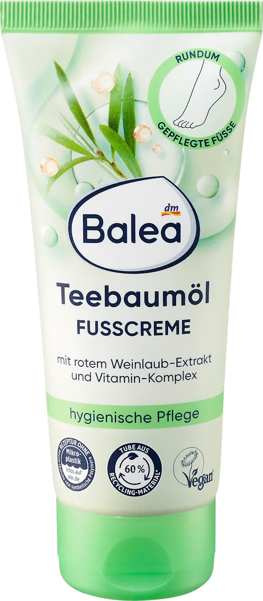 Krema za stopala - ulje čajnog drveta, 100 ml