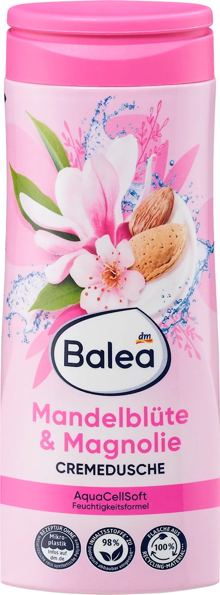 Kremasti gel za tuširanje – badem i magnolija, 300 ml