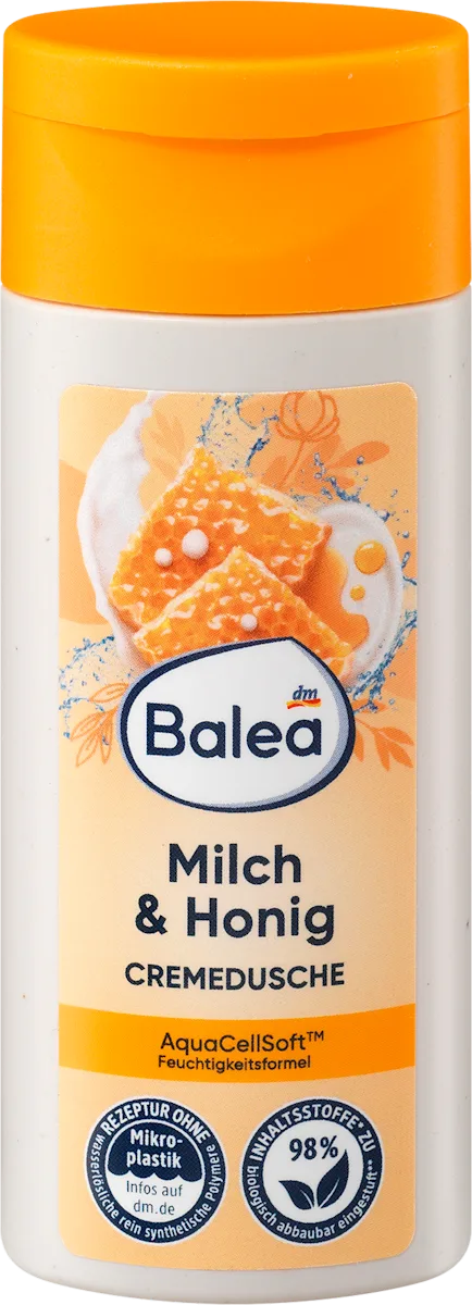 Kremasti gel za tuširanje med i mleko - putna..., 50 ml