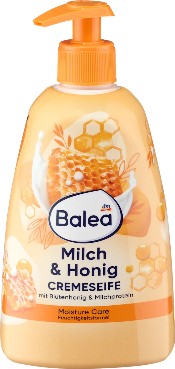 Kremasti tečni sapun- med i mleko, 500 ml