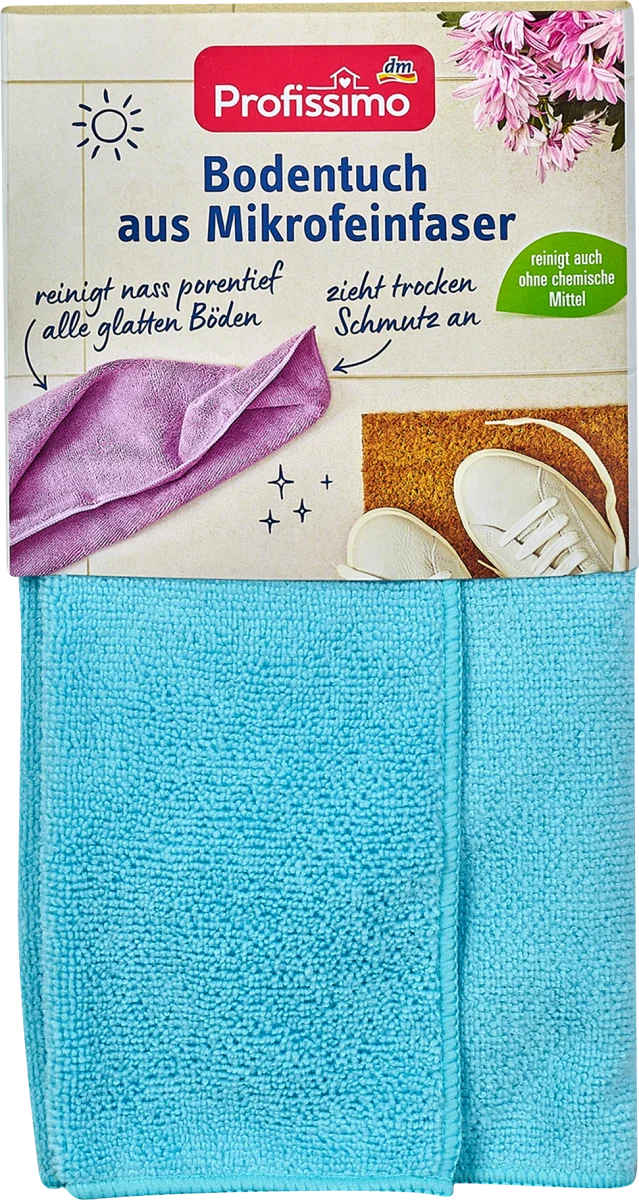 Krpa za pod od mikrovlakana, više vrsta, 1 kom