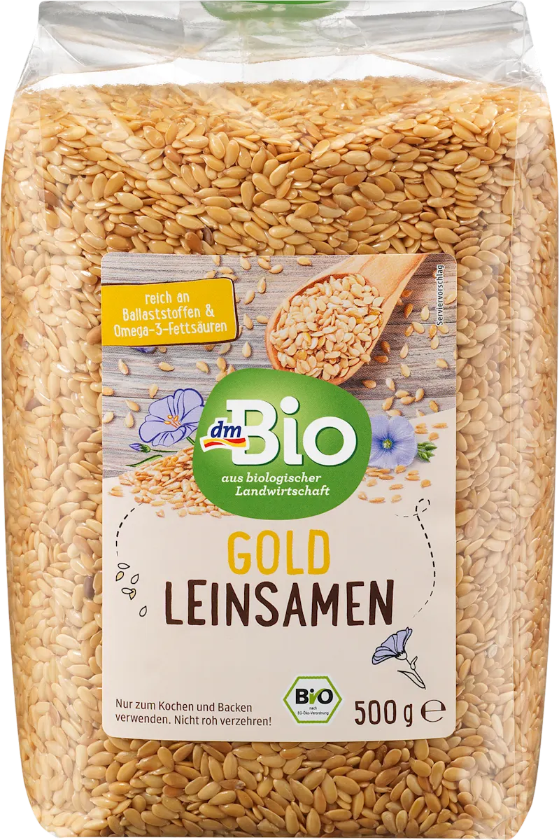 Laneno seme zlatno, 500 g