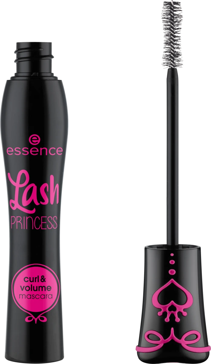 Lash Princess curl & volume maskara – Black, 12 ml