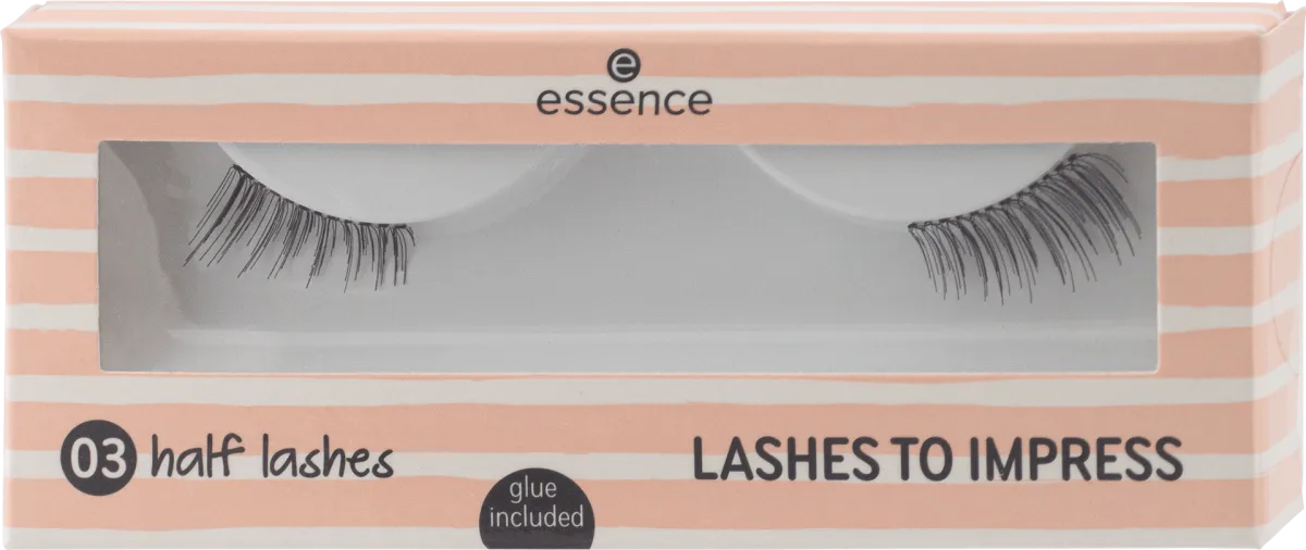 LASHES TO IMPRESS veštačke trepavice 03, 1 kom