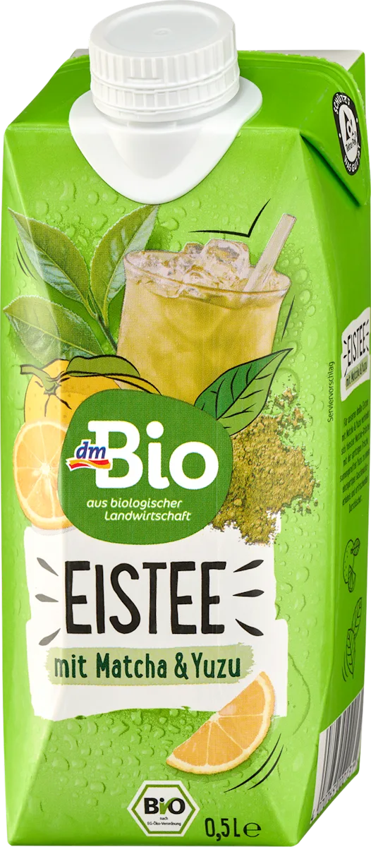 Ledeni čaj sa ukusom Matcha zelenog čaja i Yuzu, 500 ml