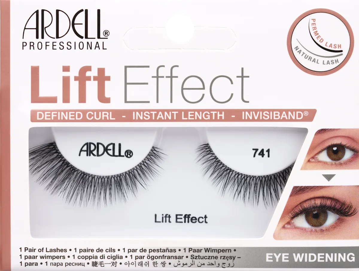 Lift Effect - veštačke trepavice 741, 1 par, 1 kom