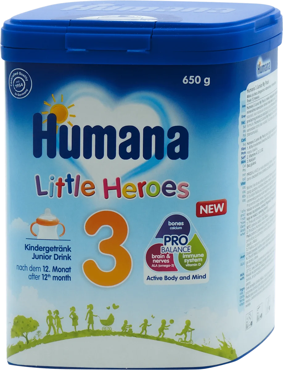 Little Heroes 3 - Junior mleko za decu obogaćeno..., 650 g