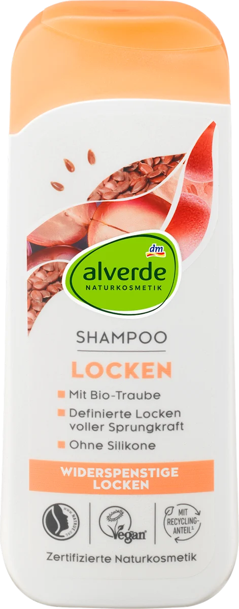 LOCKEN šampon za loknastu kosu – organsko grožđe..., 200 ml