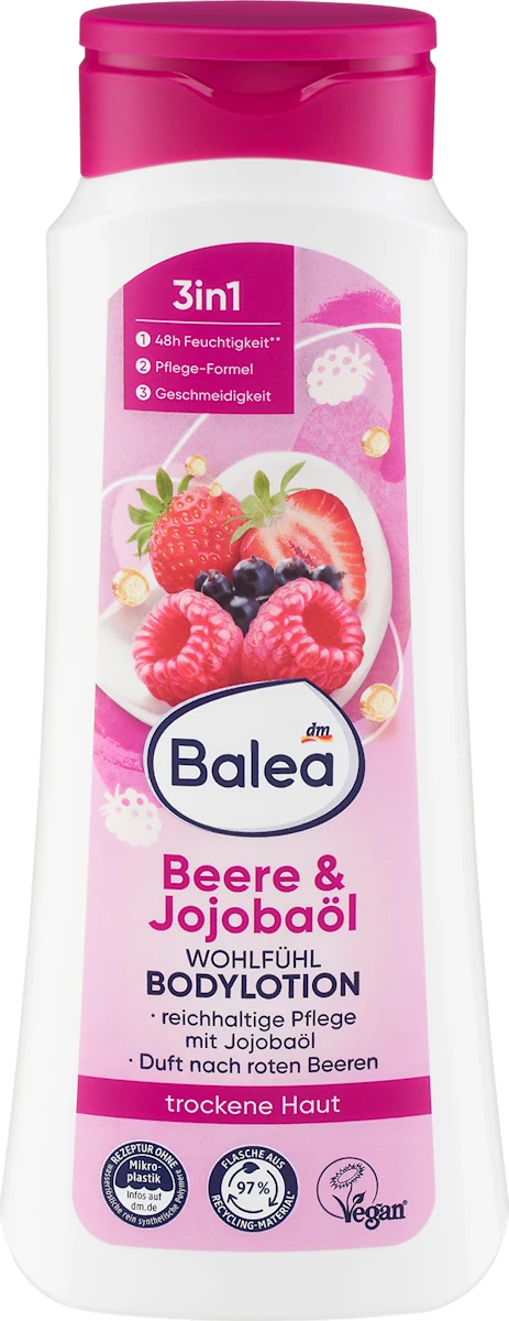 Losion za telo bobičasto voće i ulje jojobe, 400 ml