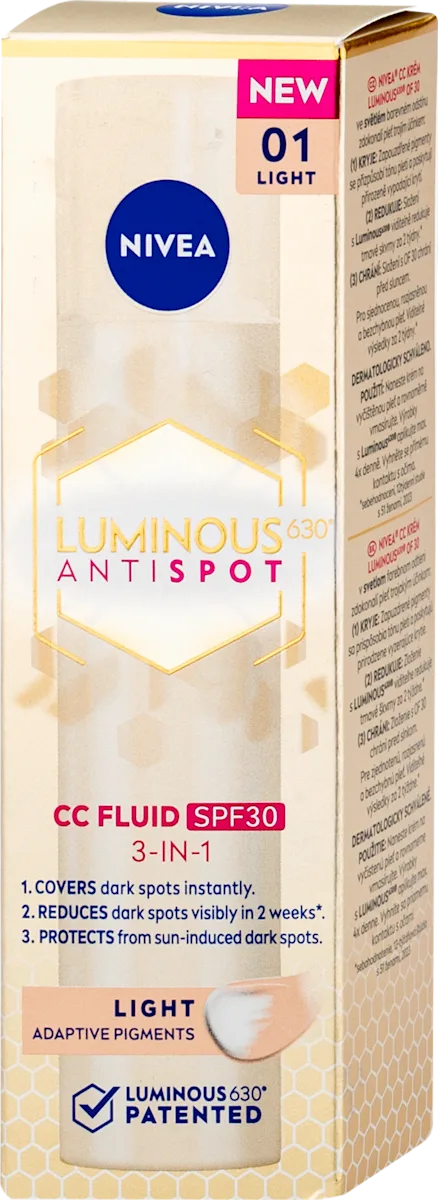 LUMINOS630° ANTISPOT CC fluid za lice 3-IN-1, SPF..., 40 ml