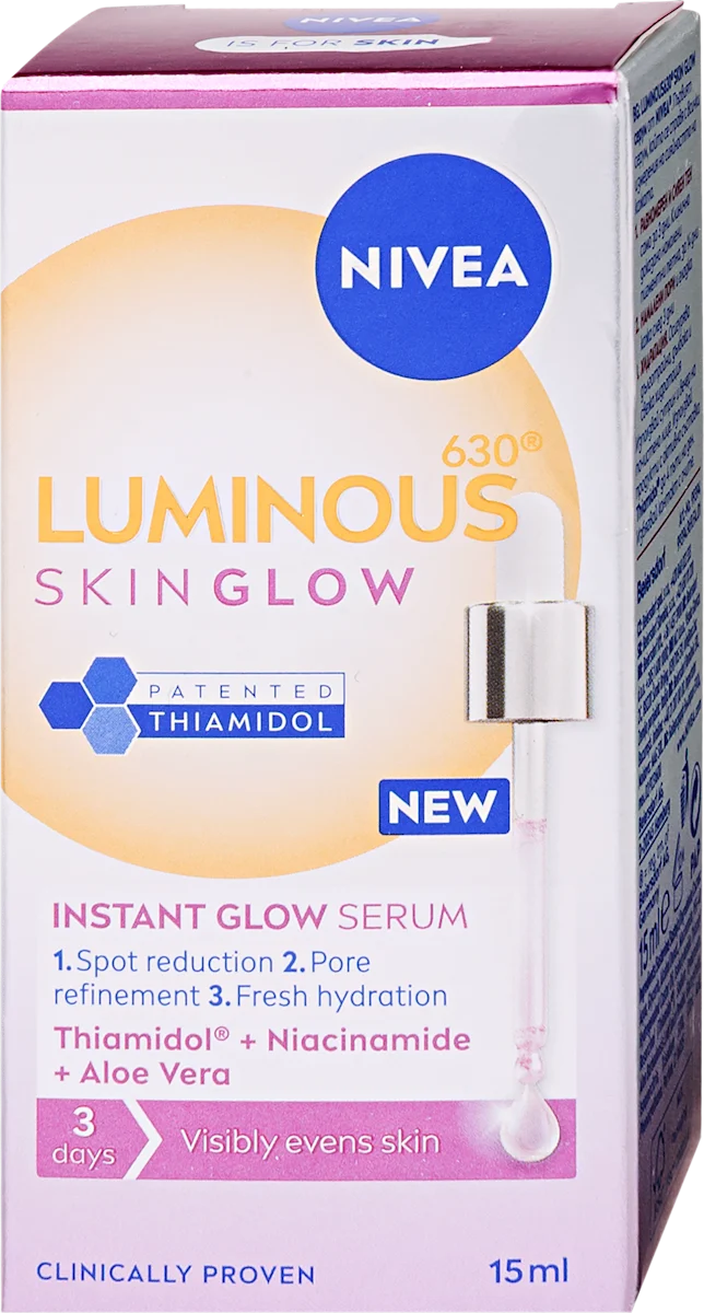 LUMINOUS 630 INSTANT GLOW serum za lice, 15 ml