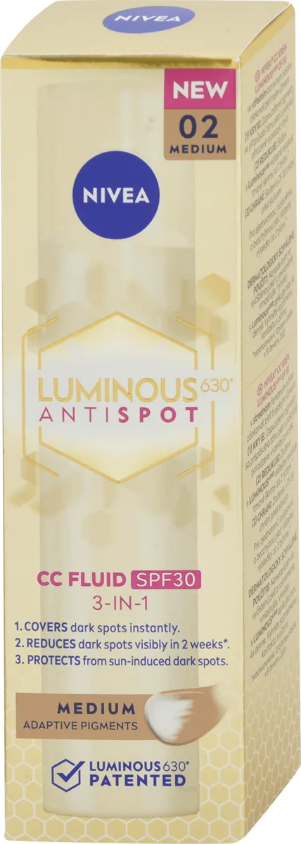 LUMINOUS630° ANTISPOT CC 3IN1 fluid za lice, SPF..., 40 ml