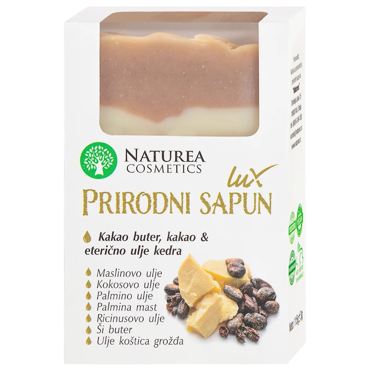 Lux PRIRODNI sapun - kakao buter, kakao &..., 115 g