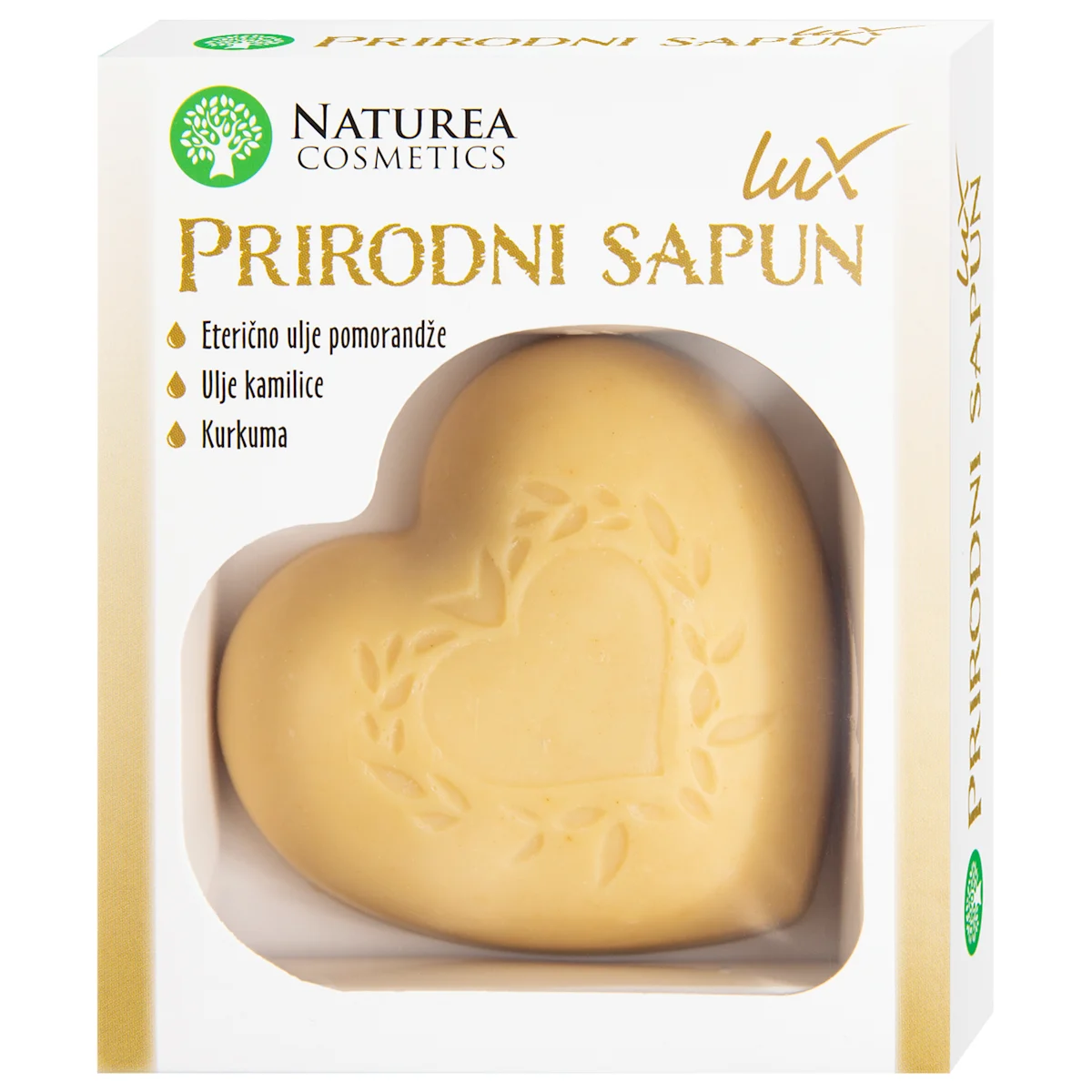 Lux PRIRODNI sapun u obliku srca - eterično ulje..., 105 g