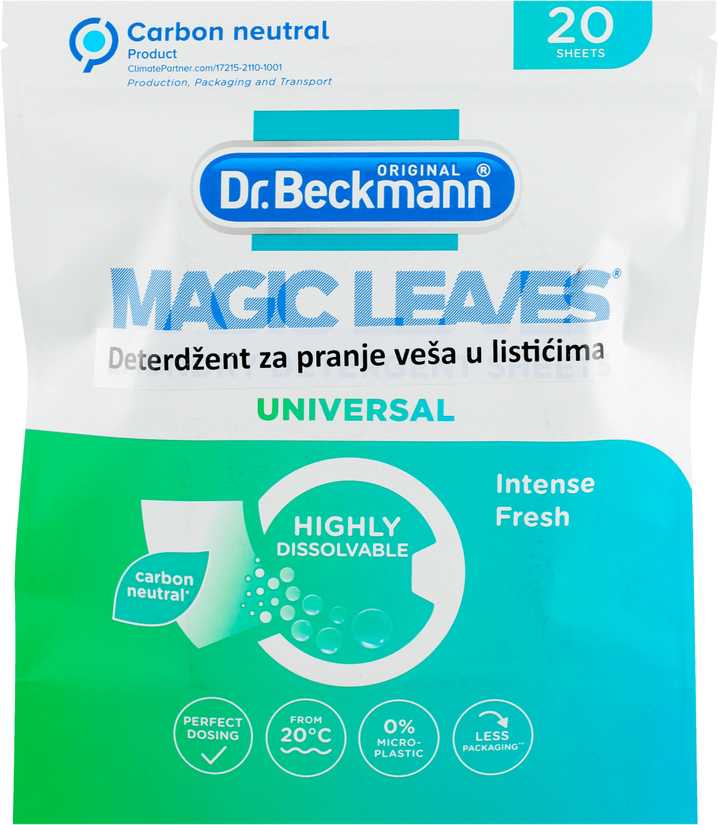MAGIC LEAVES  detergent za pranje veša u..., 20 kom