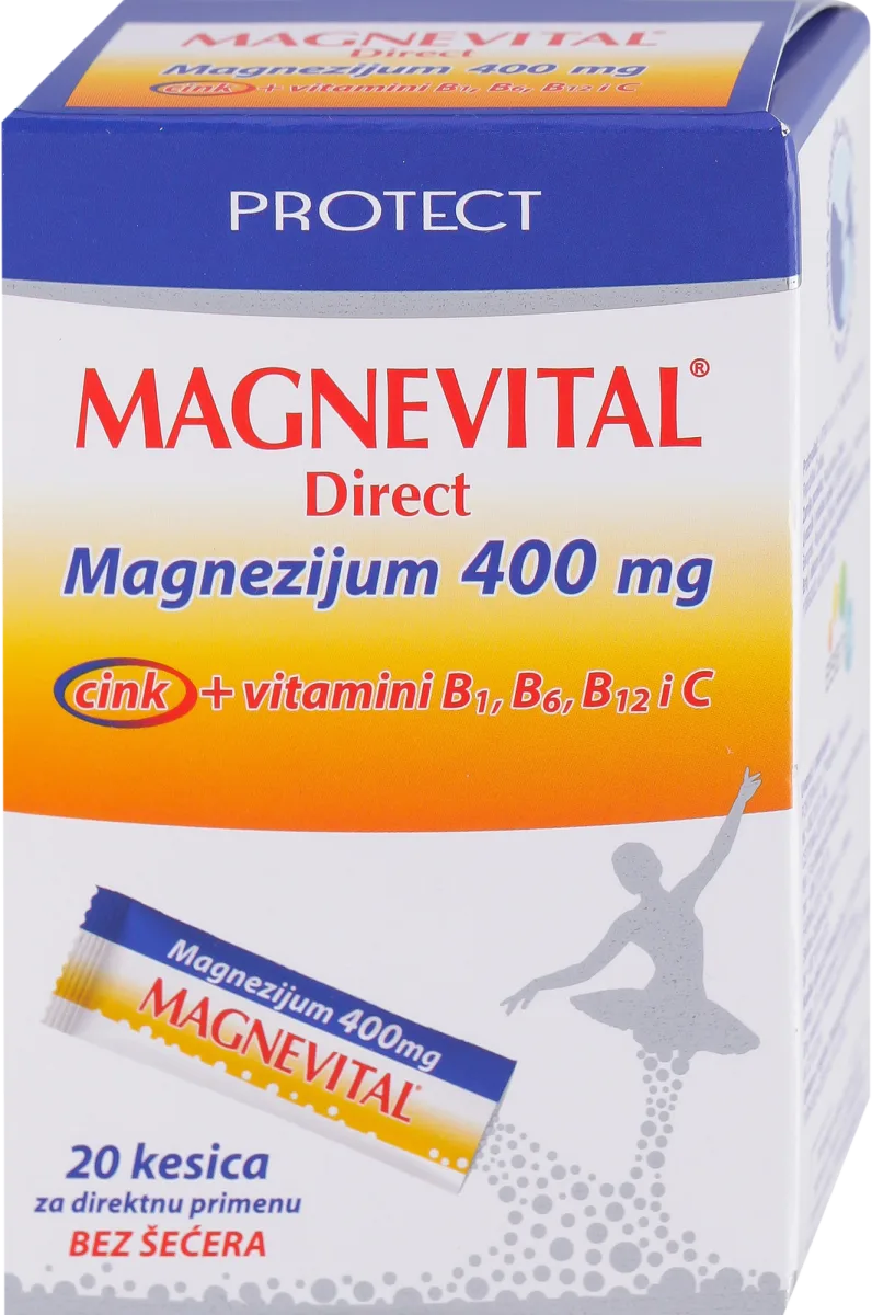 MAGNEVITAL Direct - kesice, 20 kom