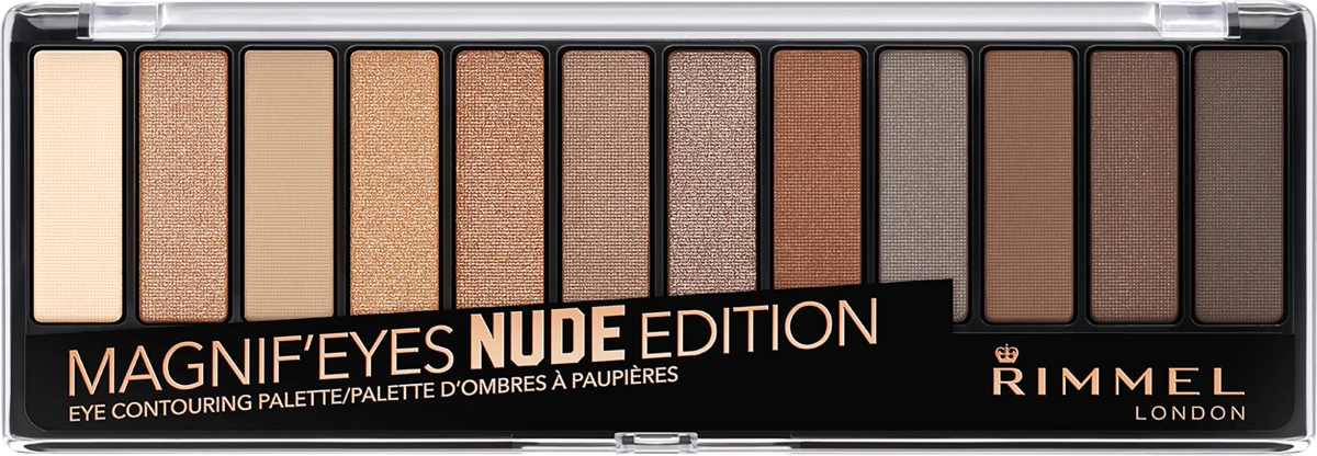 Magnif'Eyes paleta senki za oči – 001 Nude Edition, 14,6 g