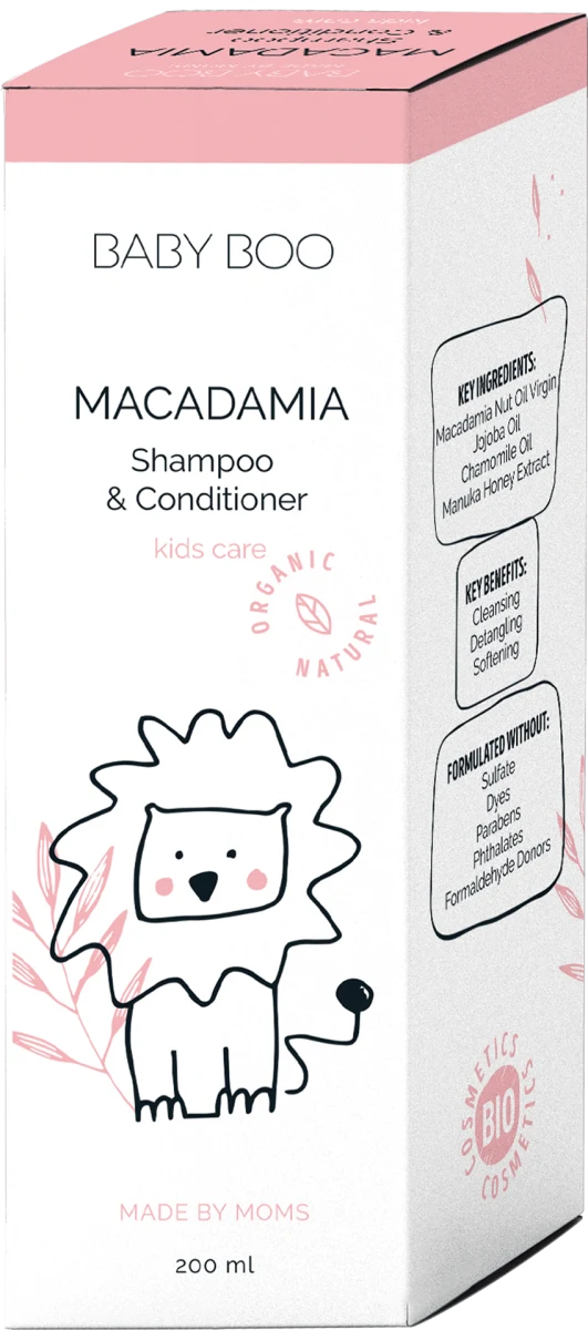 MAKADAMIA šampon i balzam za bebe, 200 ml