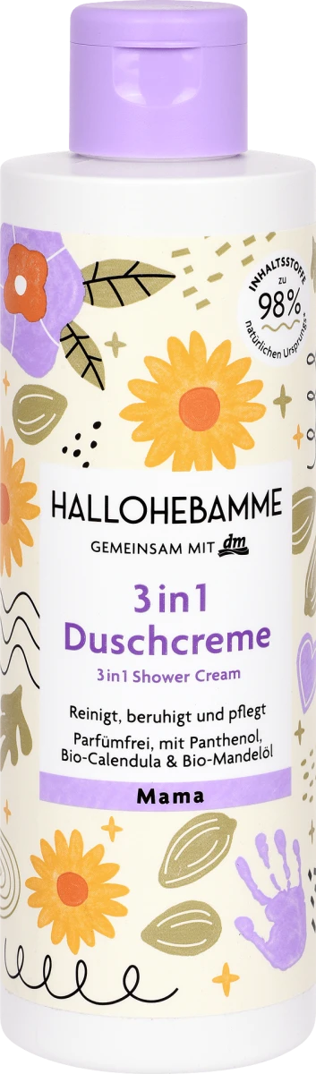 mama kremasti gel za tuširanje 3u1, 200 ml