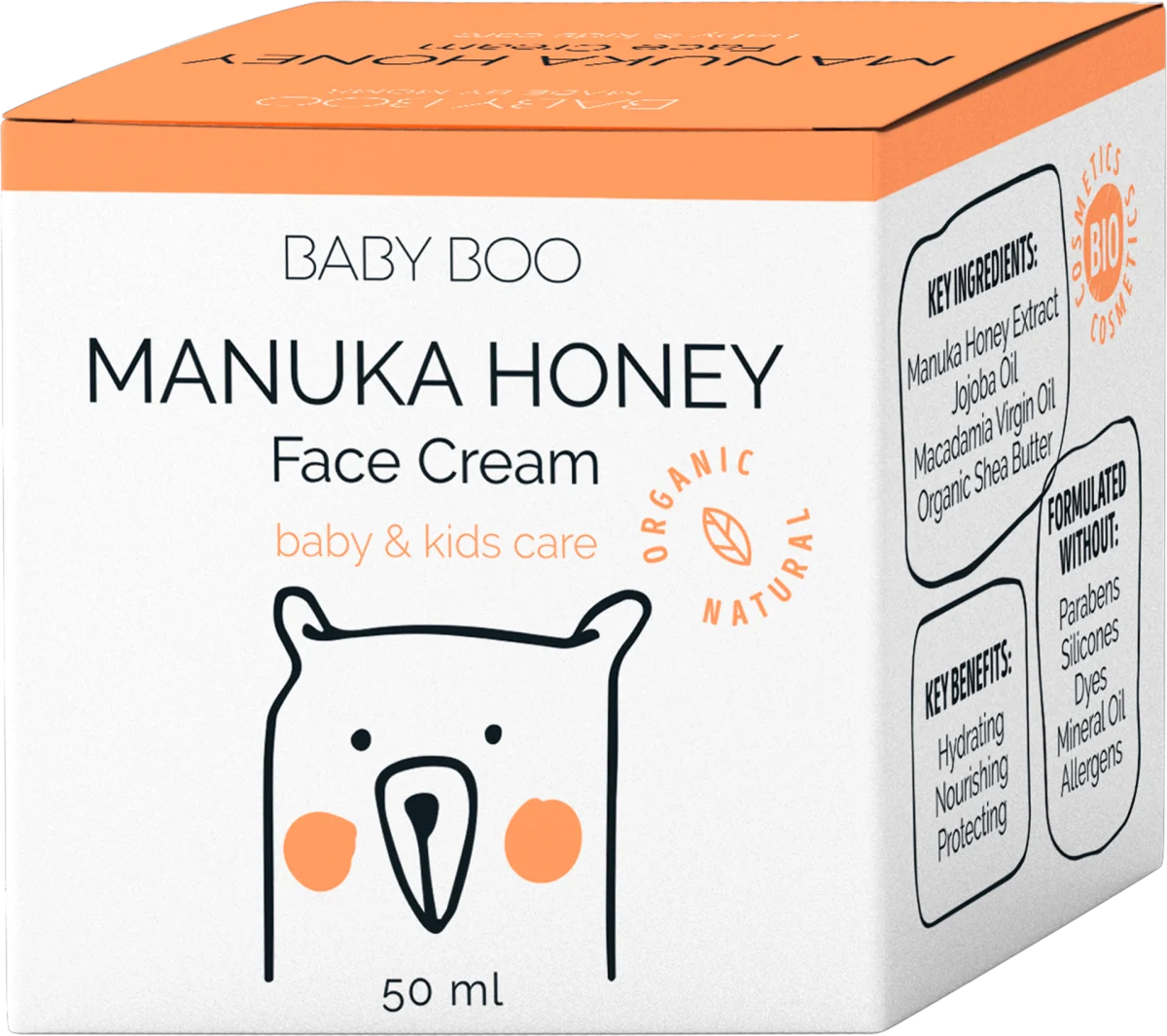 MANUKA HONEY krema lice beba, 50 ml