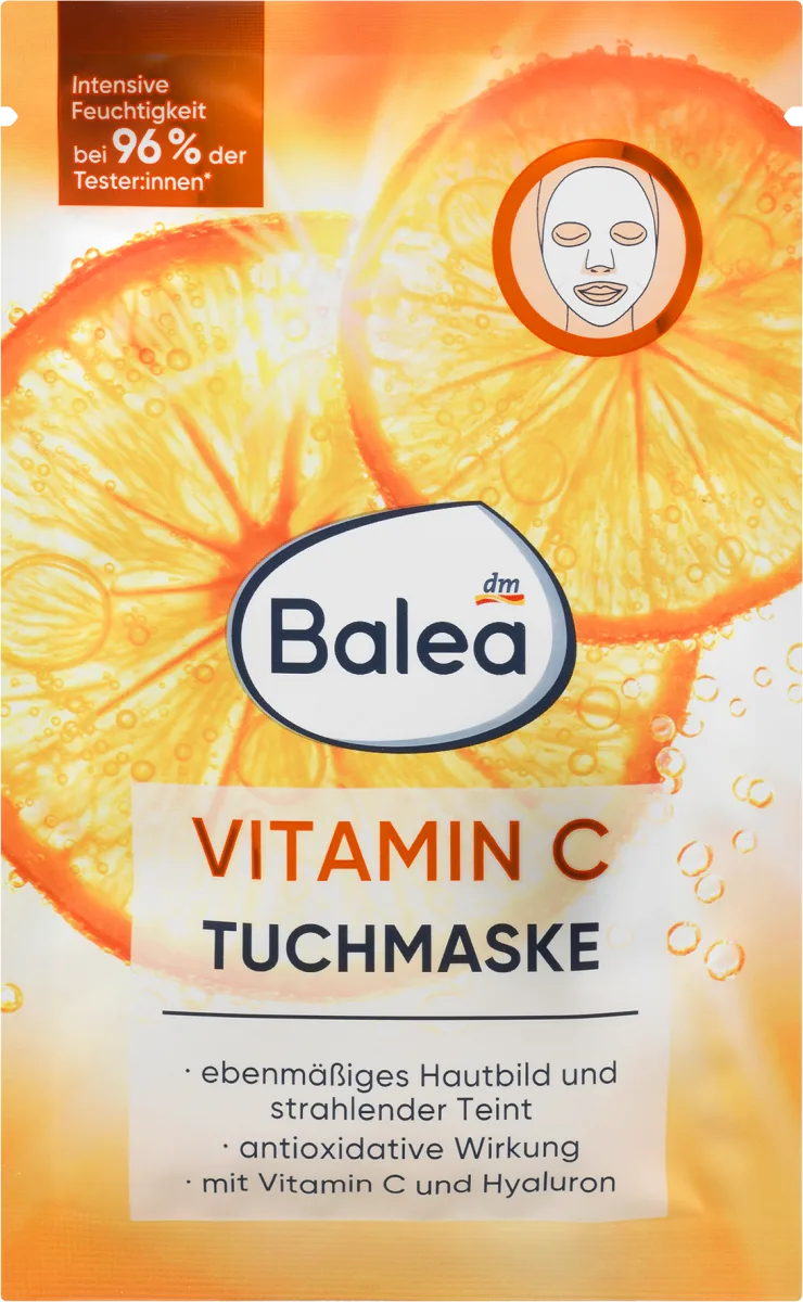 Maska za lice u maramici sa vitaminom C, 1 kom