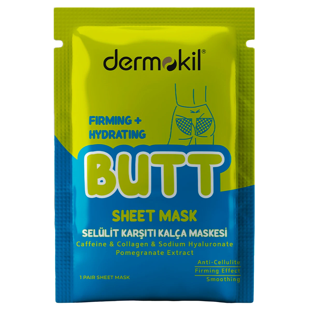 Maska za negu gluteusa, 1 kom