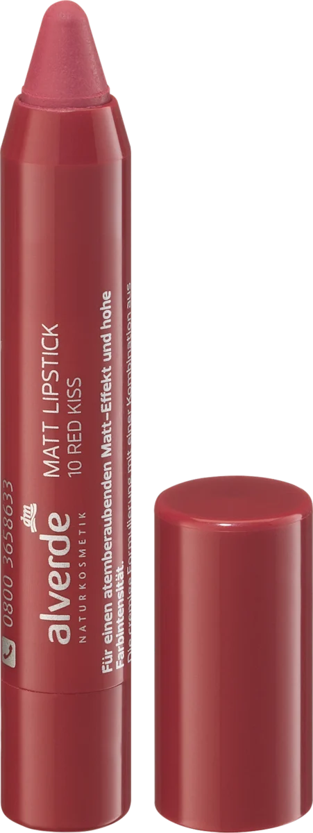 Mat karmin za usne u olovci – 10 Red Kiss, 3,17 g