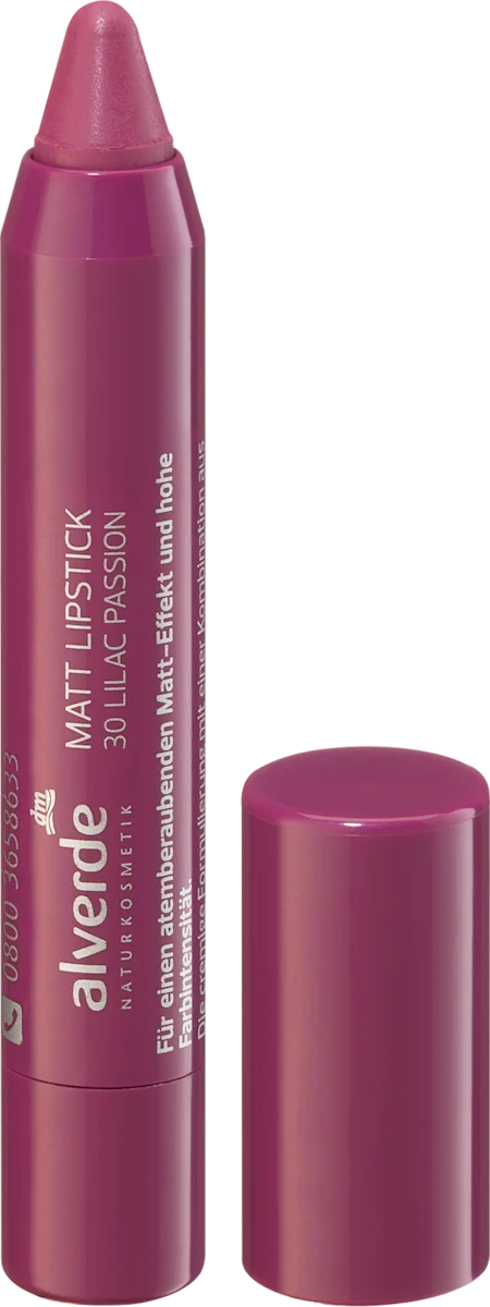 Mat karmin za usne u olovci – 30 Lilac Passion, 3,17 g