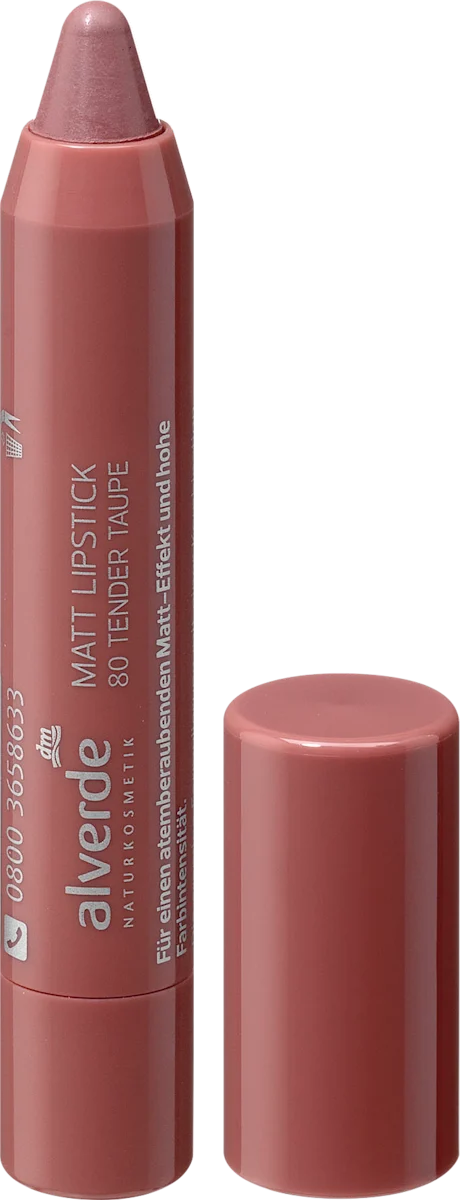 Mat karmin za usne u olovci – 80 Tender Taupe, 3,7 ml