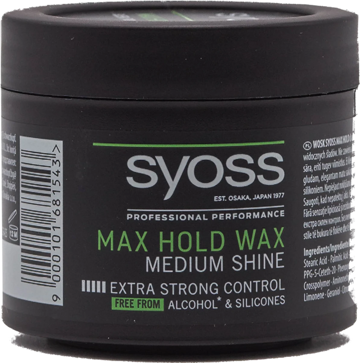 MAX HOLD vosak za oblikovanje kose, 150 ml