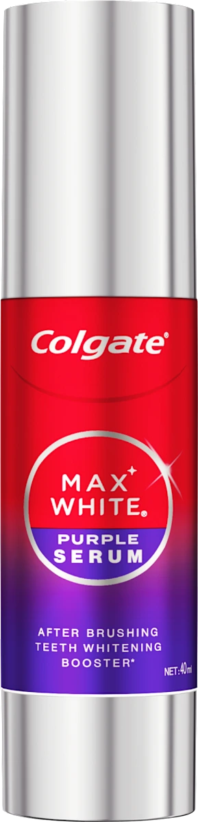 MAX WHITE ljubičasti serum za izbeljivanje zuba, 40 ml