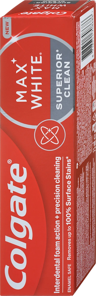 MAX WHITE pasta za zube – SUPERIOR CLEAN, 75 ml