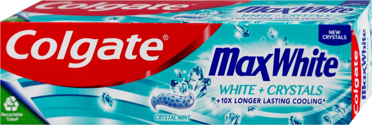 Max White pasta za zube – White Crystals, 125 ml