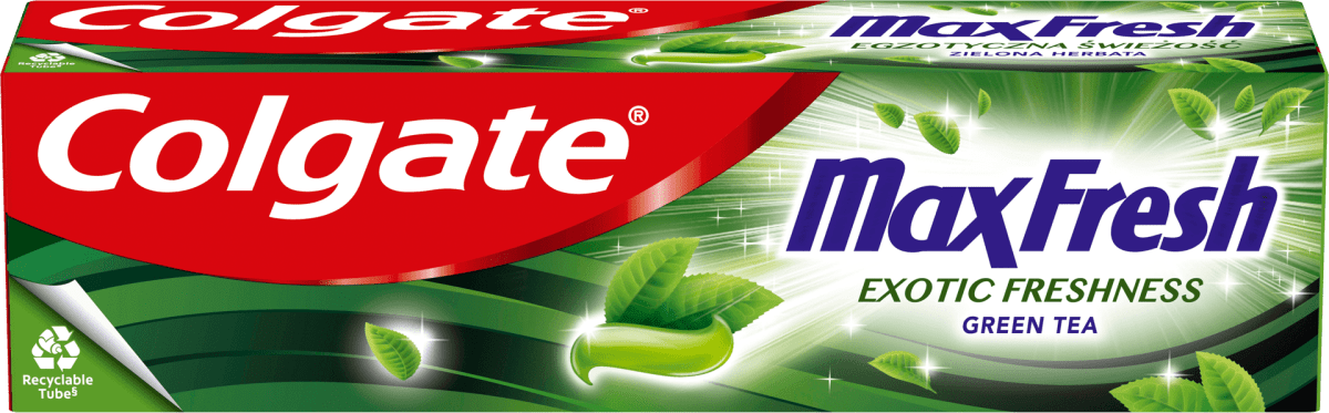 MaxFresh EXOTIC FRESHNESS GREEN TEA pasta za zube, 75 ml