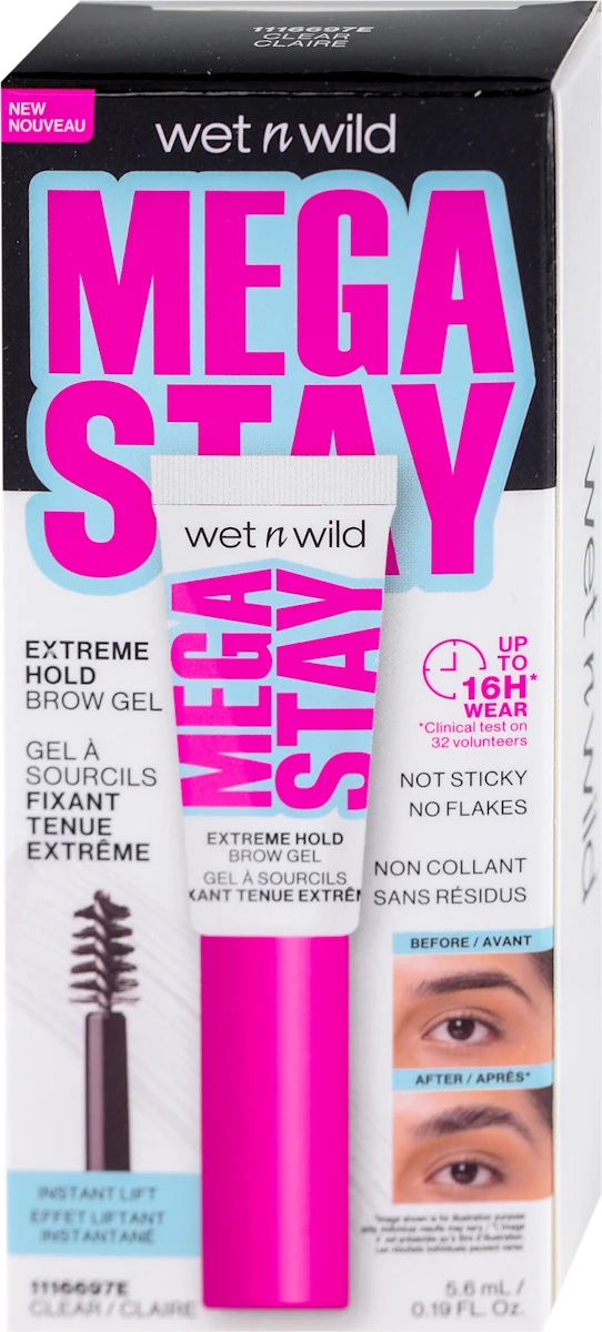 MEGA STAY gel za obrve, 1 kom